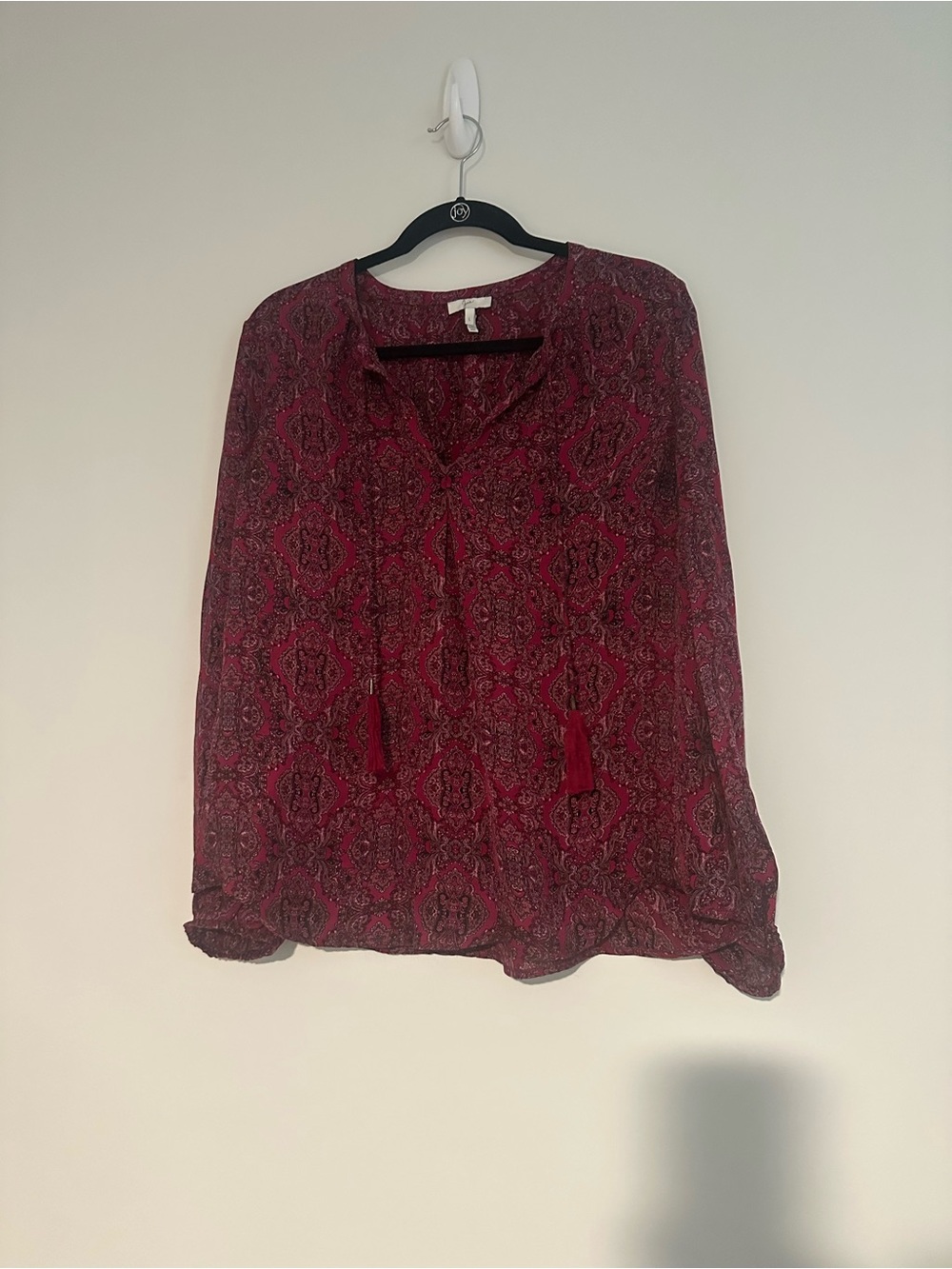 joie silk blouse